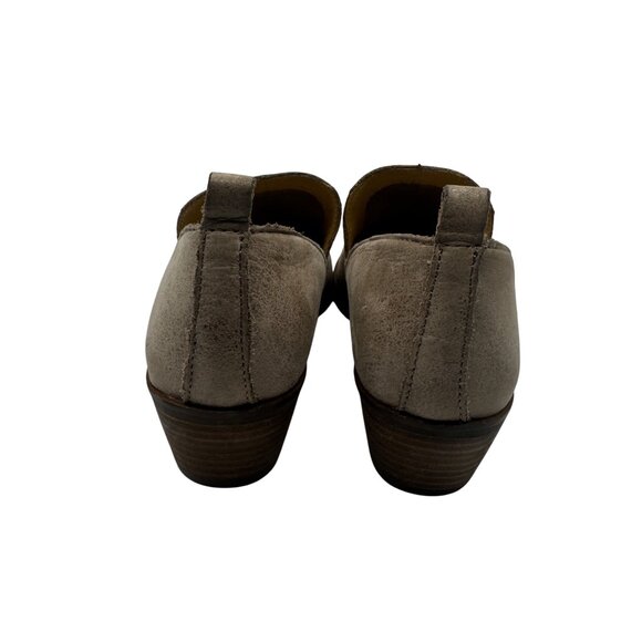 Lucky Brand Womens  Size 8.5 M Tan Suede Mahzan Slip-On Shoes - Picture 7 of 8
